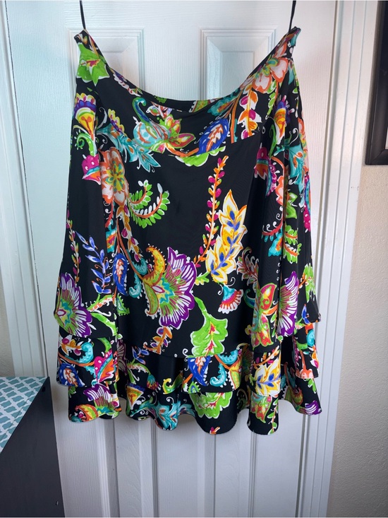 Lauren Ralph Lauren Dresses & Skirts - Lauren Ralph Lauren Black Multicolor Floral Print skirt size 16